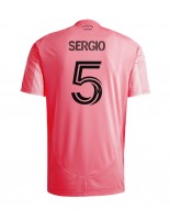 Moške Nogometnih dresov Inter Miami Sergio Busquets #5 Domači 2025-26 Kratki rokavi Moške Nogometnih dresov Inter Miami Sergio Busquets #5 Domači 2025-26 Kratki rokavi